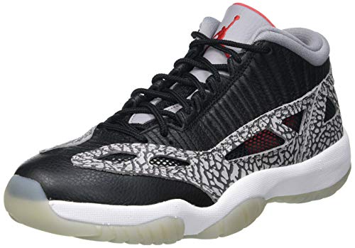 Nike Air Jordan 11 Retro Low, Zapatillas de bsquetbol Hombre, Black Cement, 42.5 EU