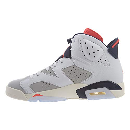 Nike Air Jordan 6 Retro, Zapatillas de Deporte para Hombre, Multicolor (White/Infrared 23/Neutral Grey/White 104), 47.5 EU