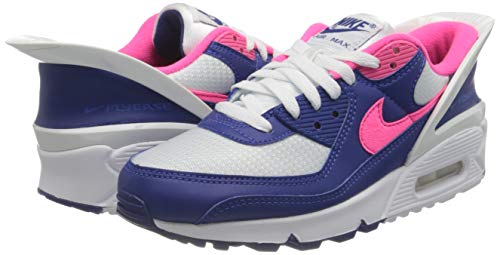 Nike Air MAX 90 flyease, Zapatillas de Running Mujer, Multicolor, 38 EU