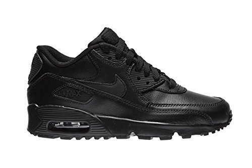 Nike Air MAX 90 LTR (GS), Zapatillas Hombre, Negro (Black/Black 001), 38.5 EU