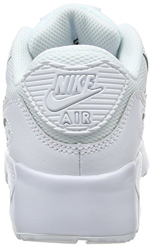 Nike Air MAX 90 Mesh (PS), Zapatos de Primeros Pasos para Bebés, Blanco (Blanco (White/White), 28.5 EU