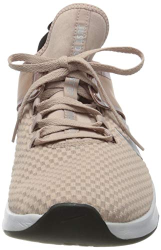 Nike Air MAX Bella 2, Zapatillas de Deporte Mujer, Beige Stone Mauve Metallic Silver Bl 200, 44 EU