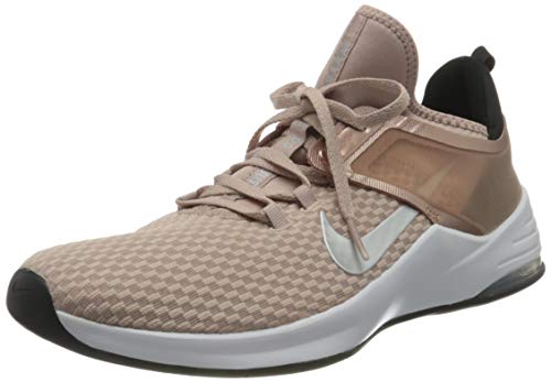 Nike Air MAX Bella 2, Zapatillas de Deporte Mujer, Beige Stone Mauve Metallic Silver Bl 200, 44 EU