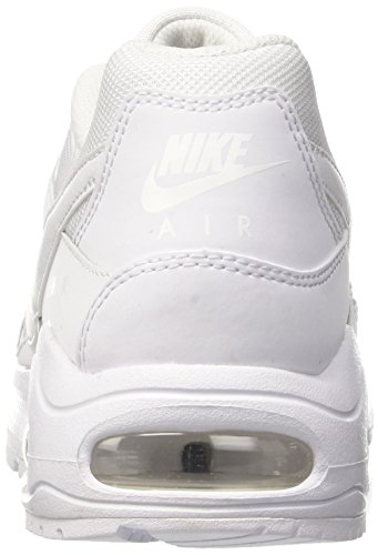 Nike Air Max Command Flex, Zapatillas para Niños, Blanco (White / White / White), 39 EU