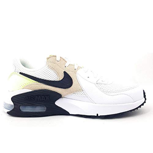 Nike Air MAX Excee, Zapatillas para Caminar Mujer, White Black Barely Volt Lt Ore, 39 EU