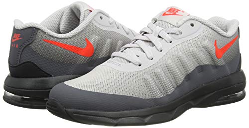 Nike Air MAX Invigor (PS), Zapatillas Unisex Niños, Gris Oscuro/Gris Carmesí Brillante, 32 EU