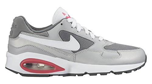 Nike Air MAX ST (GS), Zapatillas de Running Mujer, Gris/Blanco/Rosa (WLF Grey/White-Cl Gry-Hypr Pnk), 36 EU