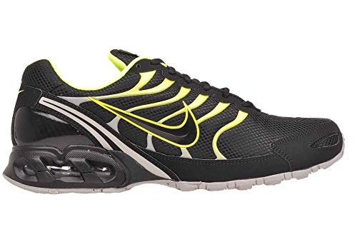 Nike Air MAX Torch 4 Hombre Running Trainers 343846 Sneakers Zapatos (UK 7 US 8 EU 41, Black Volt Grey 011)