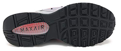 Nike Air Max Torch 4 - Zapatillas de running para hombre, color gris y rojo universitario, color negro, talla 41,5