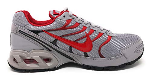 Nike Air Max Torch 4 - Zapatillas de running para hombre, color gris y rojo universitario, color negro, talla 41,5