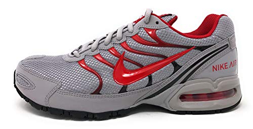 Nike Air Max Torch 4 - Zapatillas de running para hombre, color gris y rojo universitario, color negro, talla 41,5