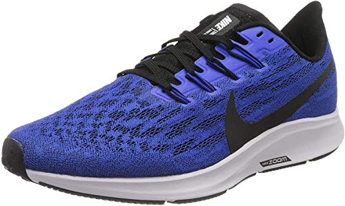 Nike Air Zoom Pegasus 36, Zapatillas de Running para Hombre, Azul (Racer Blue/Black/White 400), 42 EU