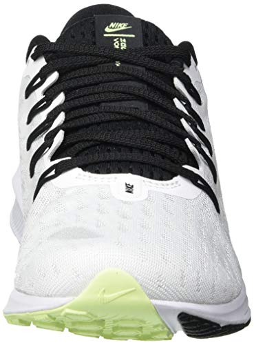 NIKE Air Zoom Vomero 14, Running Shoe Mujer, White Glacier Ice Black Pure Platinum, 38 EU