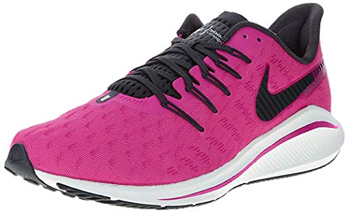 Nike Air Zoom Vomero 14, Zapatillas de Atletismo Mujer, Multicolor (Pink Blast/Black/True Berry/White 602), 42 EU