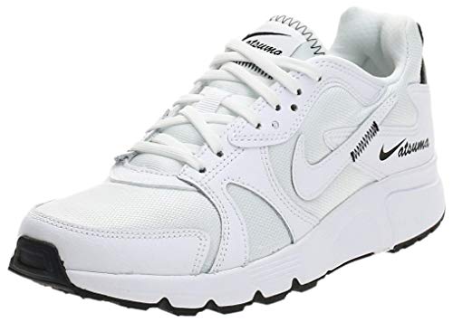 Nike Atsuma, Running Shoe Mujer, Blanco/Negro, 39 EU