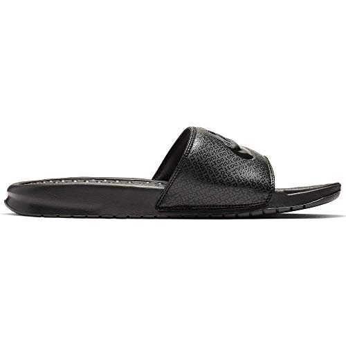 NIKE Benassi JDI Black, Chanclas Unisex Adulto, Negro Negro 001, 44 EU