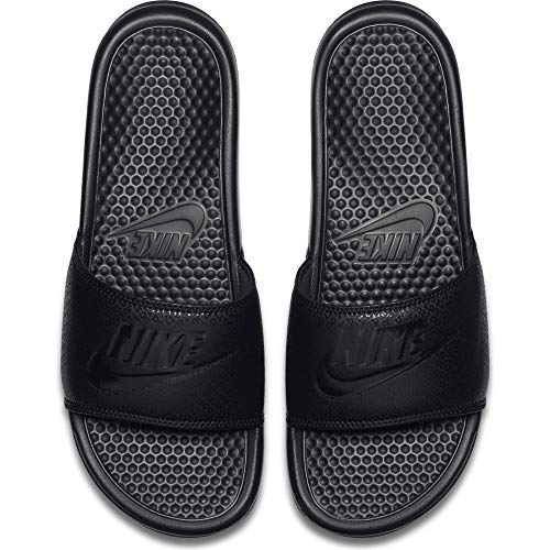 NIKE Benassi JDI Black, Chanclas Unisex Adulto, Negro (Negro 001), 46 EU