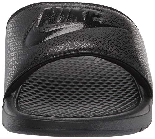 NIKE Benassi JDI Black, Chanclas Unisex Adulto, Negro (Negro 001), 46 EU