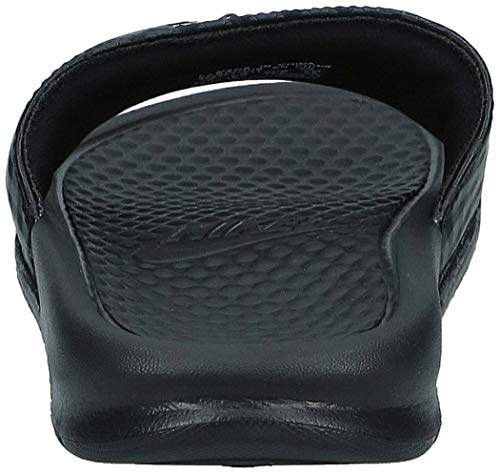 Nike Benassi JDI, Chanclas Mujer, Negro (Black/White 011), 35.5 EU