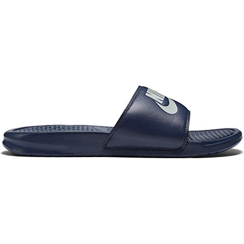 NIKE Benassi JDI, Chanclas Unisex Adulto, Azul (Midnight Navy/Windchill 403), 44 EU