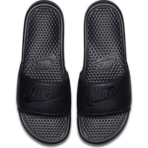 NIKE Benassi JDI, Chanclas Unisex Adulto, Negro Black White, 41 EU