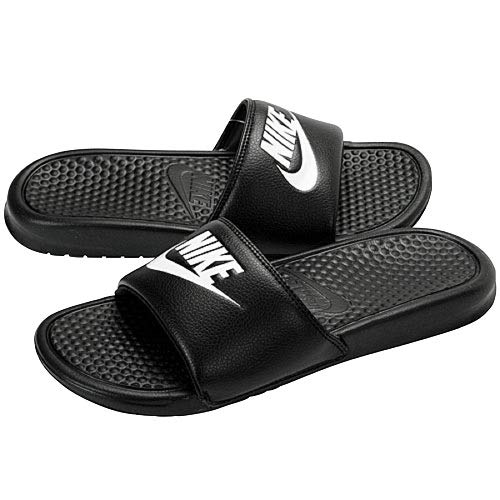 NIKE Benassi JDI, Chanclas Unisex Adulto, Negro Negro 001, 49.5 EU