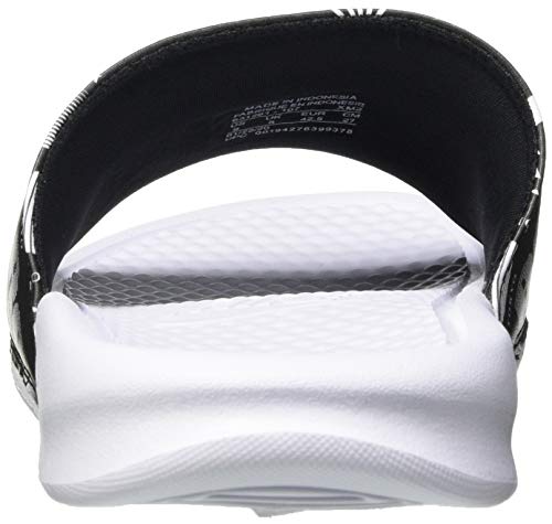 Nike Benassi JDI Print, Sandal Hombre, White/University Red-Black, 41 EU