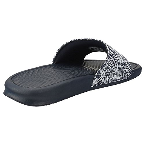 Nike Benassi JDI Print, Zapatillas de Gimnasia para Hombre, Gris (Obsidian/Pure Platinum 403), 44 EU