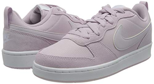 Nike Court Borough Low 2 PE (GS), Zapatillas de Baloncesto. Niños, Ice Lilac Barely Grape White, 38.5 EU