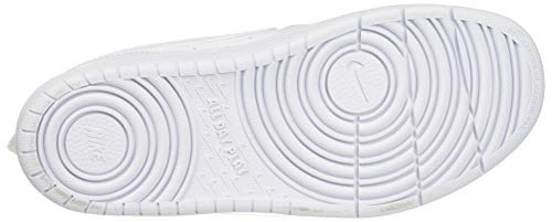 Nike Court Borough Low 2, Sneaker Boys, Blanco White White White 100, 38.5 EU