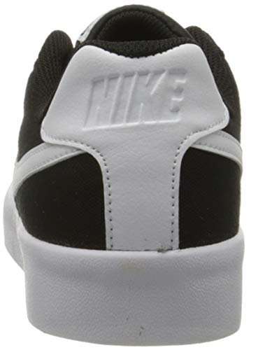 Nike Court Royale AC Canvas, Zapatillas Mujer, Negro/Blanco, 38 EU