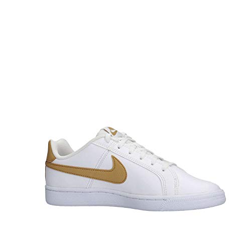 Nike Court Royale (GS), Zapatillas de Tenis Hombre, Multicolor (White/Club Gold 105), 40 EU