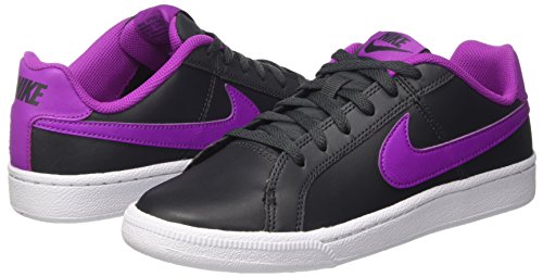 Nike Court Royale (GS), Zapatillas Mujer, Gris (Anthracite/Hyper Violet-White), 38.5 EU