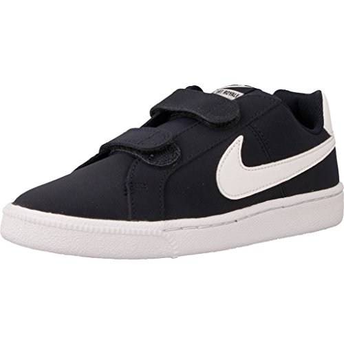 Nike Court Royale (PSV), Zapatillas de Tenis para Niños, Azul (Obsidian/White 400), 35 EU