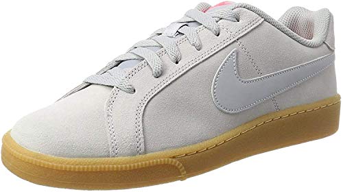 Nike Court Royale Suede, Zapatillas Hombre, Gris (Wolf Grey/wolf Grey/solar Red/gum Lt Brown), 45 EU