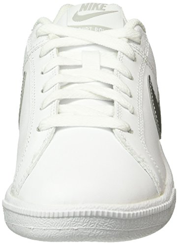 Nike Court Royale, Zapatillas para Mujer, Blanco (White / Metallic Silver), 38 EU