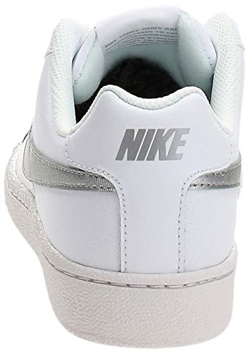 Nike Court Royale, Zapatillas para Mujer, Blanco (White / Metallic Silver), 39 EU