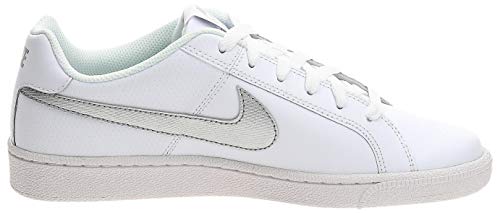 Nike Court Royale, Zapatillas para Mujer, Blanco (White / Metallic Silver), 40 EU