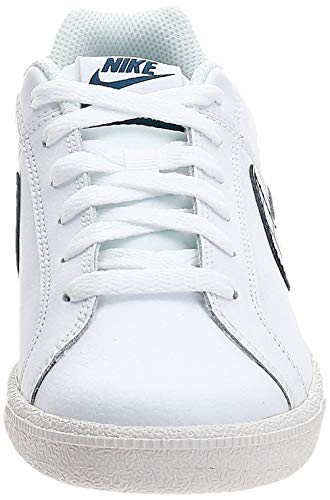 Nike Court Royale, Zapatillas para Mujer, Blanco/Azul valeriana, 37.5 EU