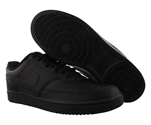Nike Court Vision LO, Zapatillas de Baloncesto Hombre, Negro Black Black 002, 44 EU