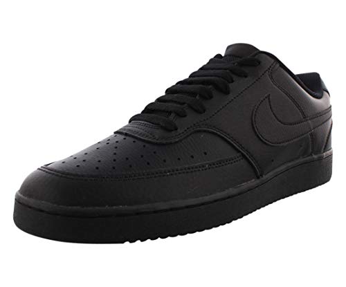 Nike Court Vision LO, Zapatillas de Baloncesto Hombre, Negro Black Black 002, 44 EU