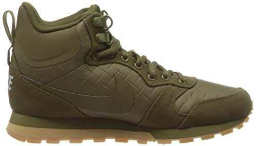 Nike Damen Sneaker MD Runner 2 Mid Premium, Zapatillas Altas Mujer, Verde (Olive Canvas/Olive Canvas 300), 40 EU