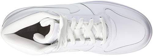 Nike Ebernon Mid, Zapatillas sin Cordones Hombre, Blanco (White/White 100), 47 EU
