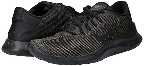 Nike Flex 2018 RN, Zapatillas de Running Hombre, Negro (Black/Black-Dark Grey-Anthracite 002), 41 EU