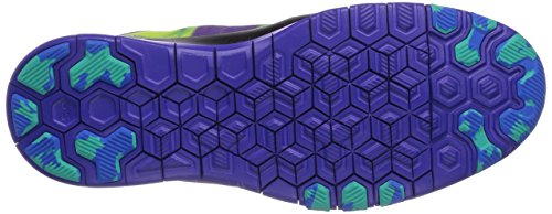 Nike Free 5.0 Tr Fit 5 Print - Zapatillas para mujer, Color Multicolor (Black/Black-Prsn Violet-Pht Bl), Talla 36