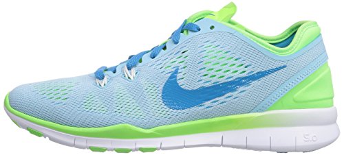 Nike Free 5.0 Tr Fit 5 - Zapatillas para mujer, Blau (Stll Blue/Bl Lgn-Flsh Lm-White), 36.5
