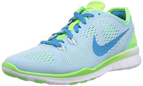 Nike Free 5.0 Tr Fit 5 - Zapatillas para mujer, Blau (Stll Blue/Bl Lgn-Flsh Lm-White), 36.5