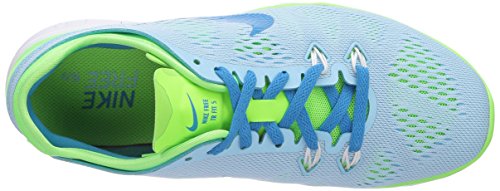 Nike Free 5.0 Tr Fit 5 - Zapatillas para mujer, Blau (Stll Blue/Bl Lgn-Flsh Lm-White), 36.5