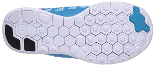 Nike Free 5.0, Zapatillas de Correr Niñas, Azul (Blue Lagoon/Pink Powder/White/Volt), 39 EU