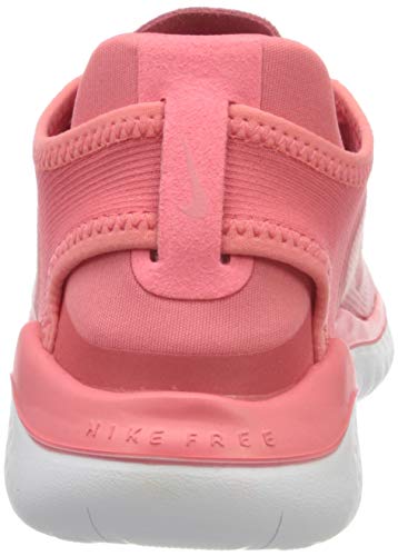 Nike Free RN 2018 Sun, Zapatillas de Running para Asfalto Mujer, Rosa (Sea Coral/Tropical Rosa/Vast Grigio 800), 38 EU